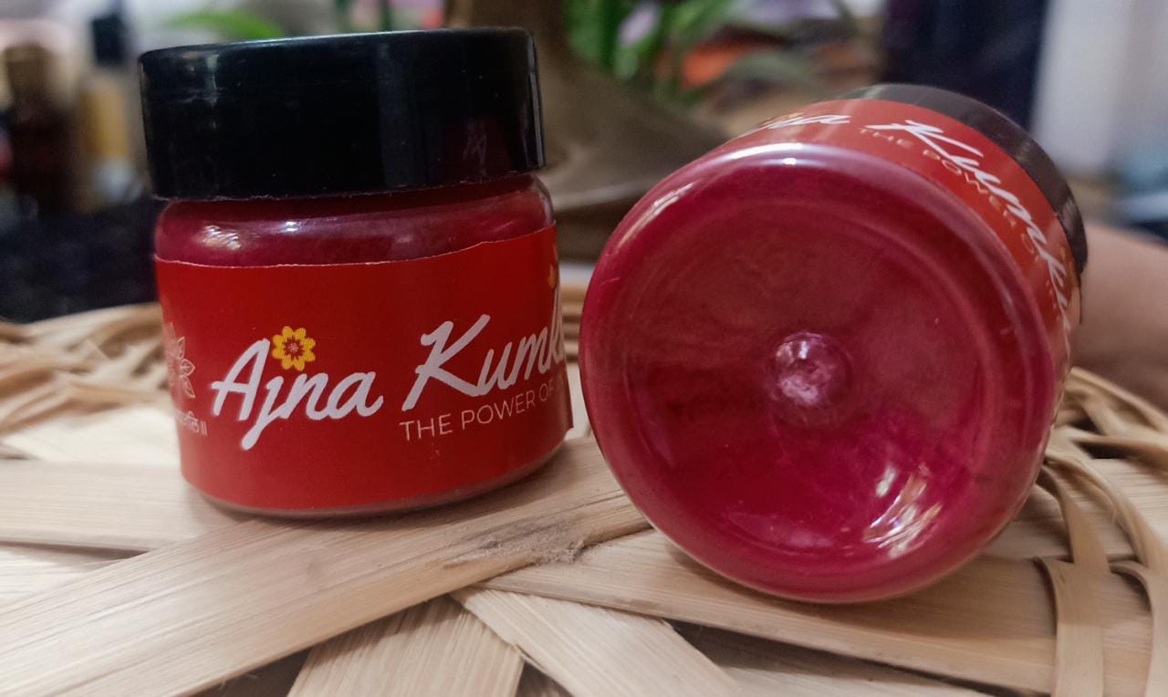 Ajna Kumkum - 10 GM - Mehroon