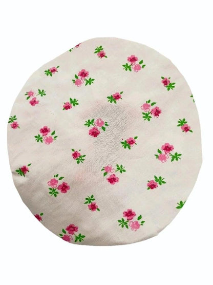 Beautiful Matka Cover with Rubber Grip Size Adjustable Made with 100% Cotton Washable and Reusable Cloth (Pack of 2, Multicolor)