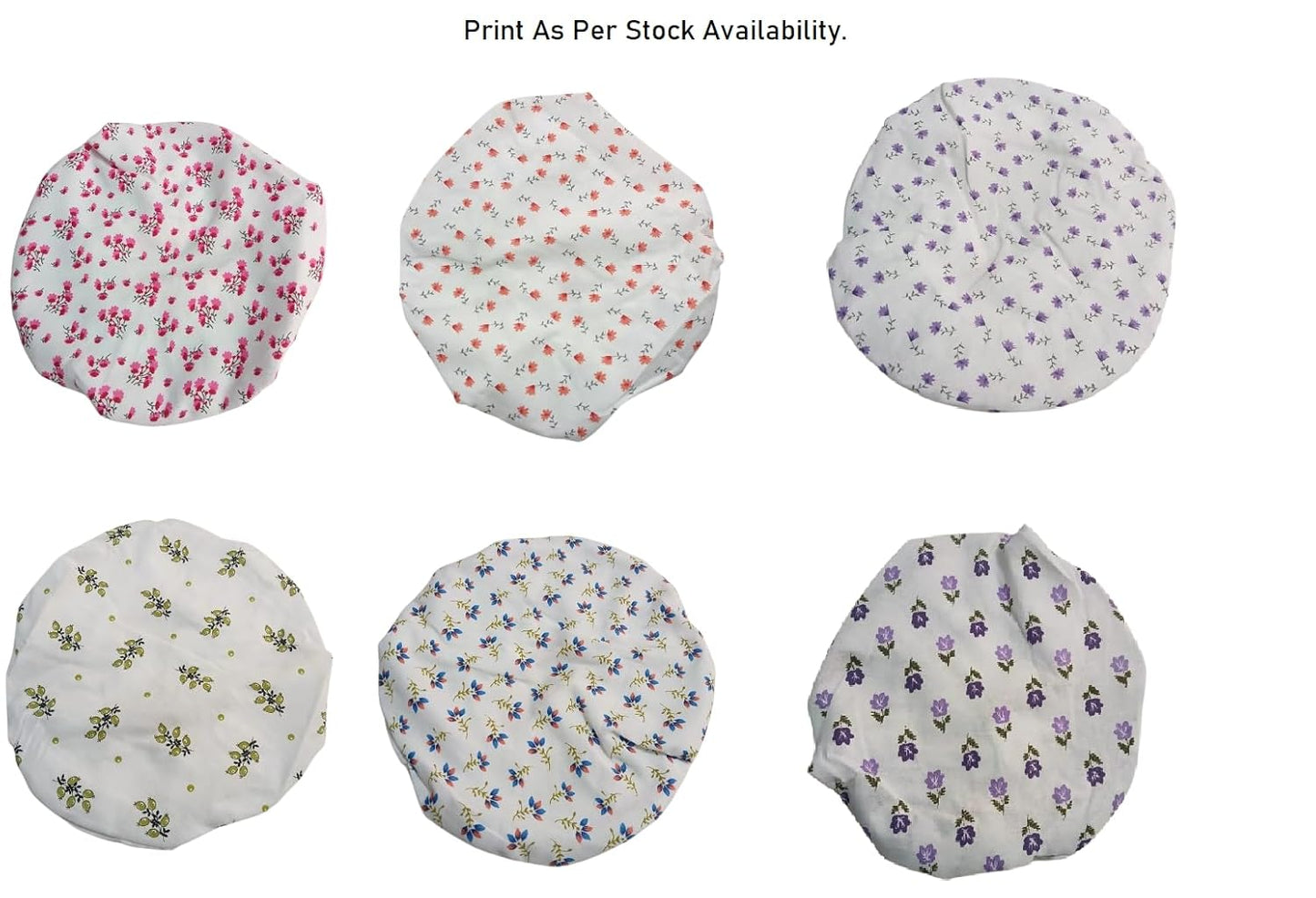 Beautiful Matka Cover with Rubber Grip Size Adjustable Made with 100% Cotton Washable and Reusable Cloth (Pack of 2, Multicolor)