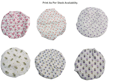 Beautiful Matka Cover with Rubber Grip Size Adjustable Made with 100% Cotton Washable and Reusable Cloth (Pack of 2, Multicolor)