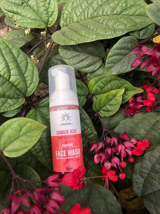 Foaming Face Wash - Damask Rose 50 ML