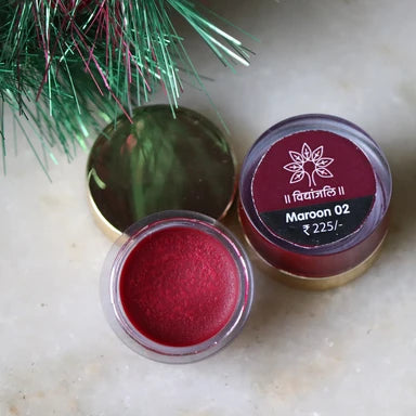 Vidhyanjali Lip Color Maroon-2 – Pure, Organic, and Nourishing