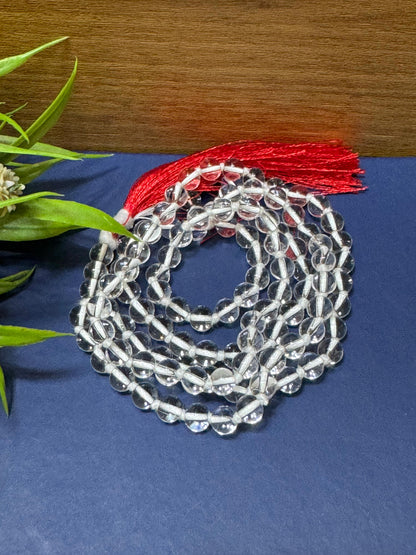 Crystal Glass Japmala (Knotted)