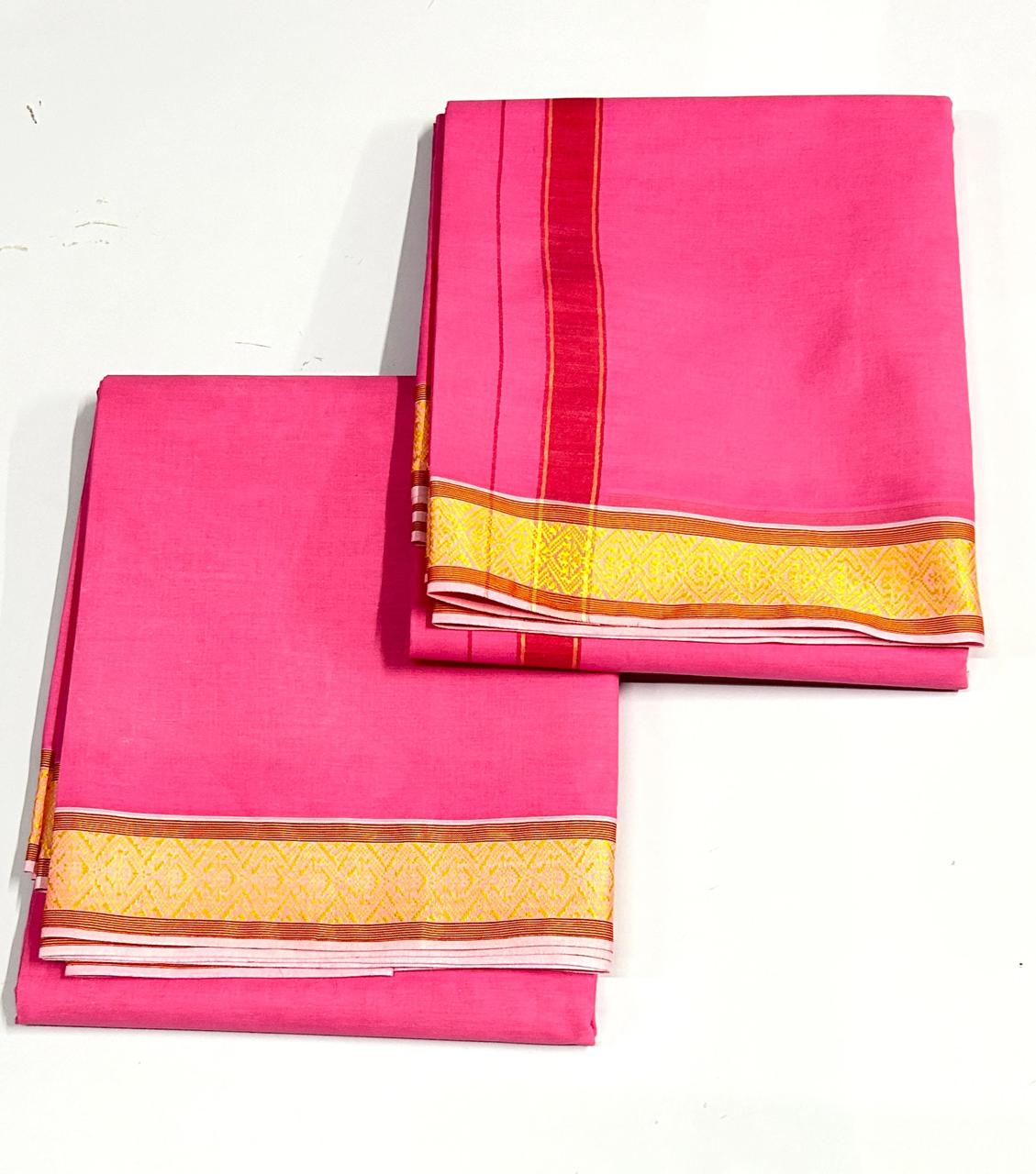 Unstitched Dhoti Dupatta Set