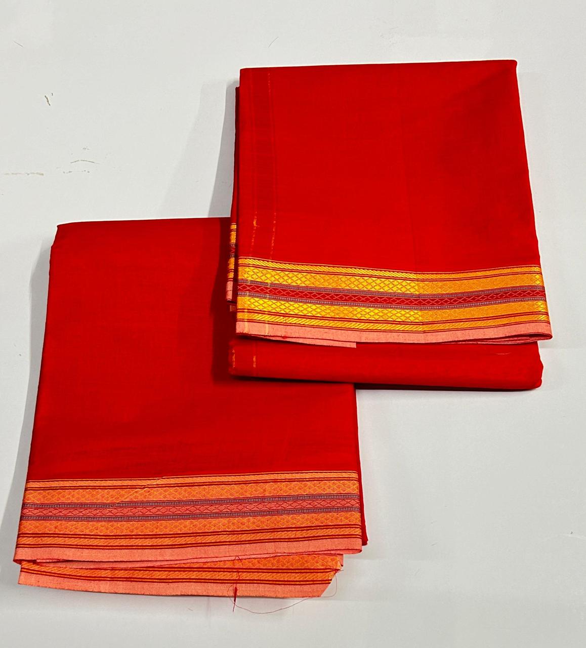 Unstitched Dhoti Dupatta Set