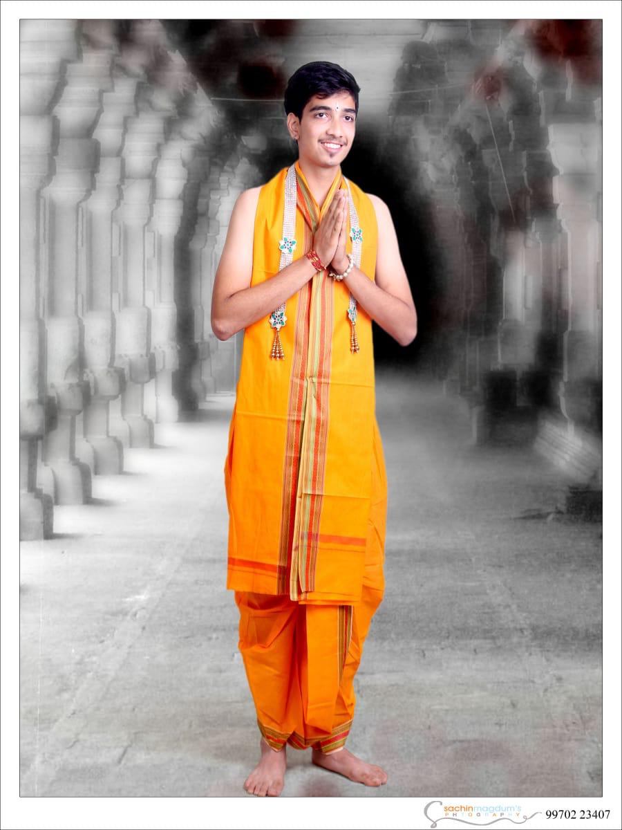 Stitched Dhoti Dupatta Set