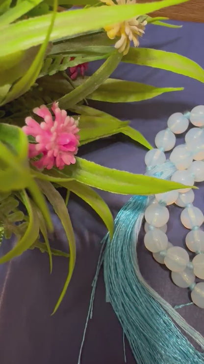Opal Stone Japmala (Knotted)